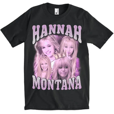 Hannah Montana Tee - Black Teex