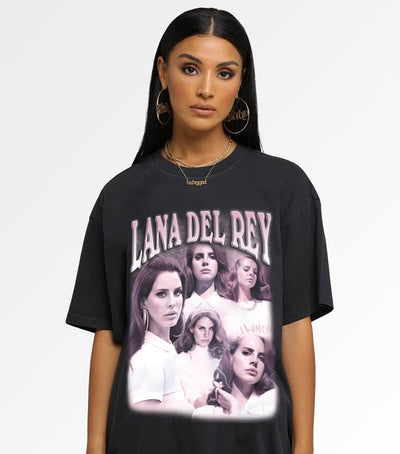 Lana Del Rey Tee - Black