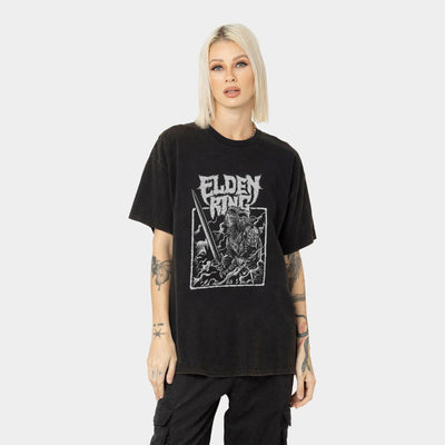 The Tarnished T-Shirt Unisex (For Men and Women) Elden Ring Shirt Gamer Shirt Heavy Metal Shirts Video game Shirt Music Retro Dark Souls