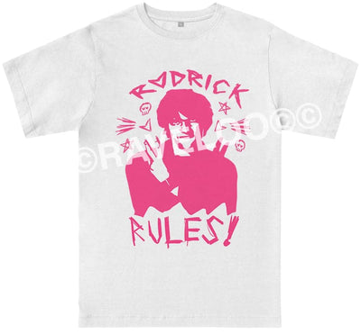 Rodrick Rules! y2k Black Baby shirt, Rodrick Rules T-shirt, white shirt