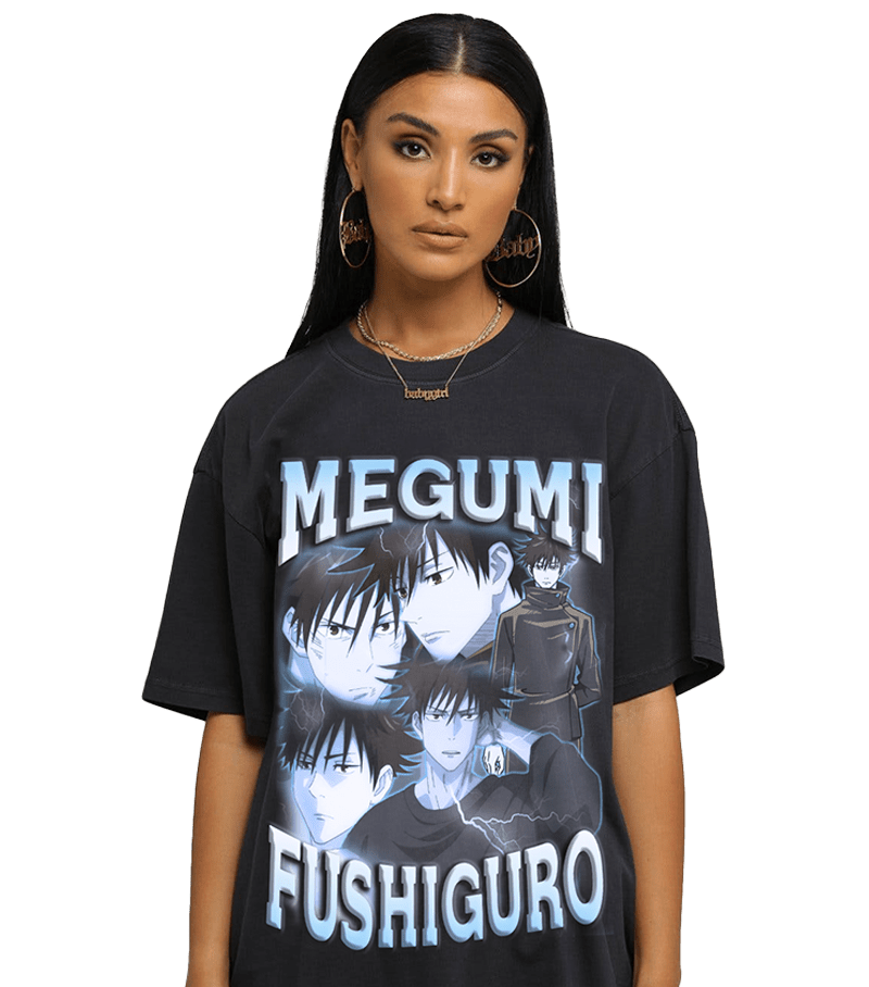 Megumi Fushiguro Tee - Black