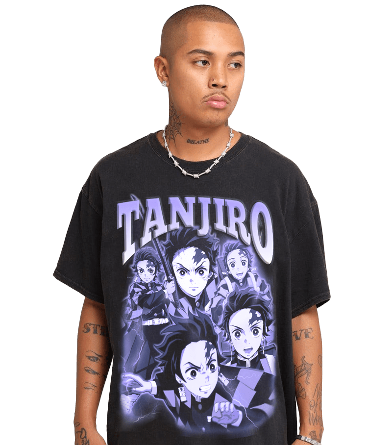 Tanjiro Kamado Tee - Black