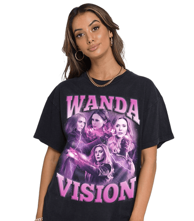 WandaVision Tee - Black