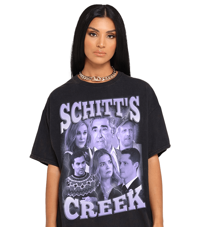 schett’s creek Tee - Black