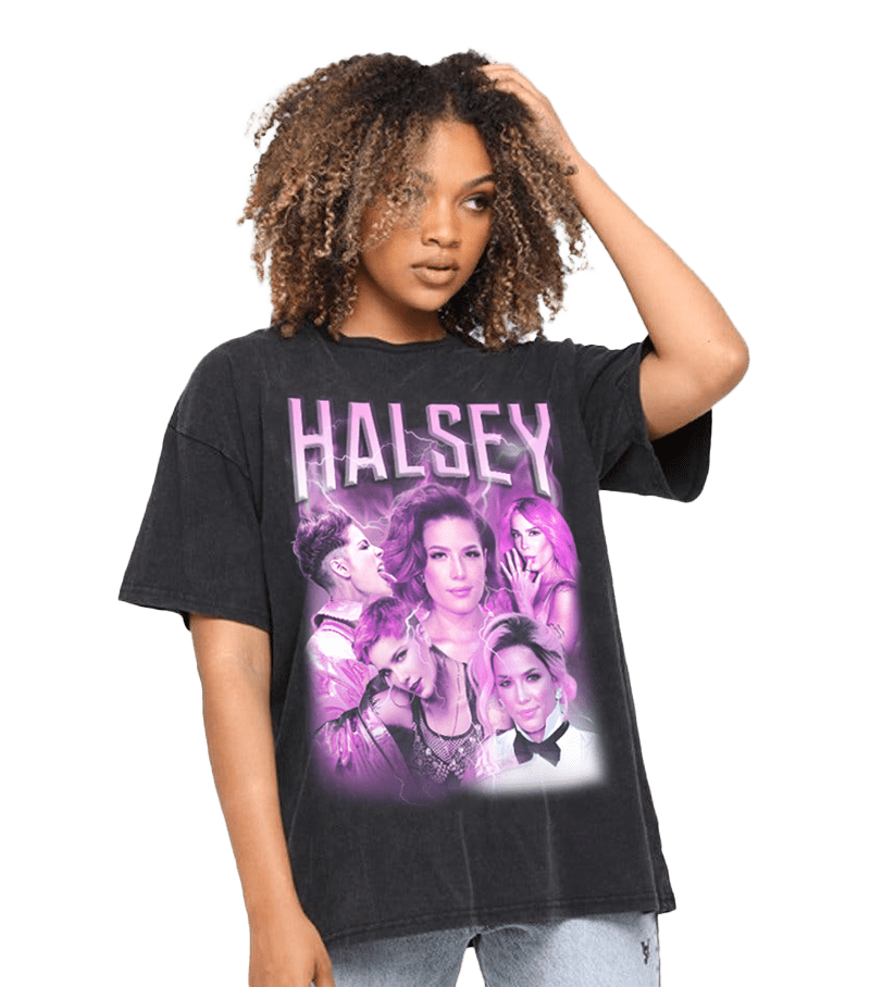 Halsey Tee - Black