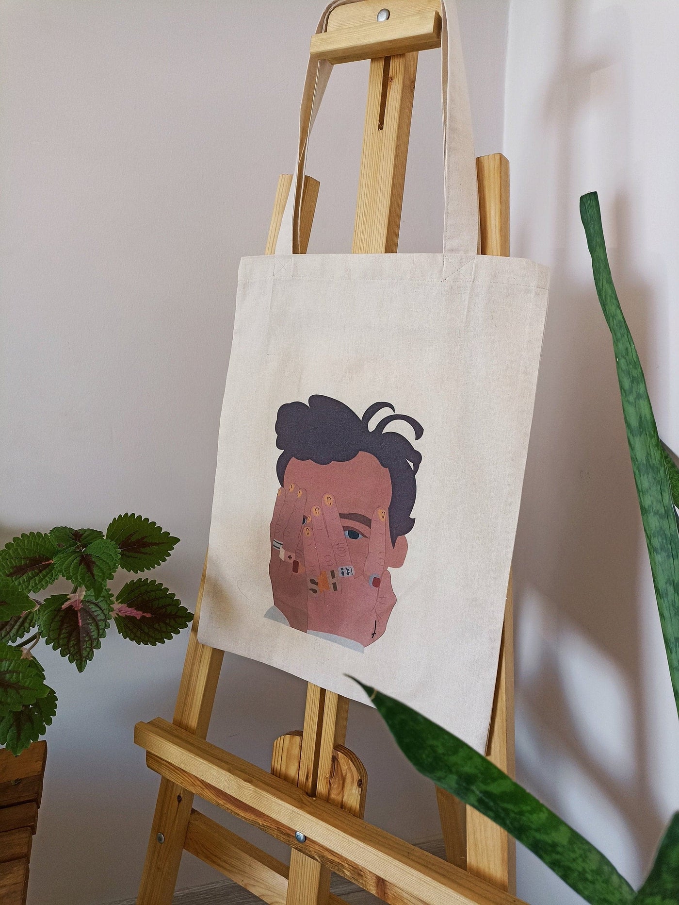 Harry Styles Vogue Tote Bag, Illustration Tote, Harry Styles Merch, Harry Styles Purse Bag