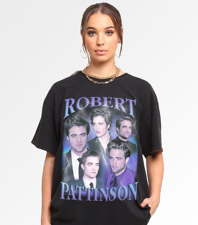 Robert Pattinson Tee - Black