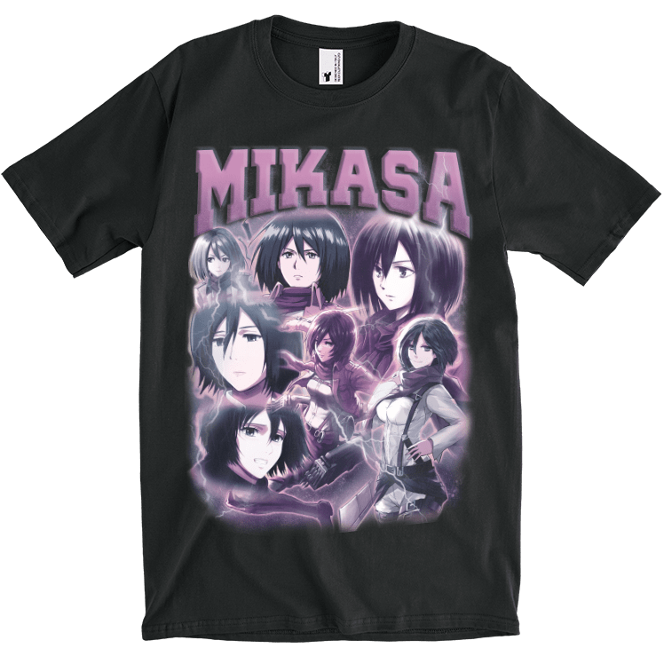 Mikasa Ackerman Tee - Black