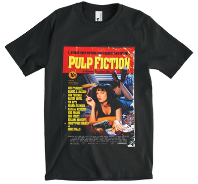 Pulp fiction  Tee - Black