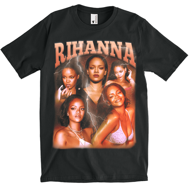 Rihanna Tee - Black