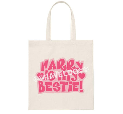 Harry is my bestie Tote Bag