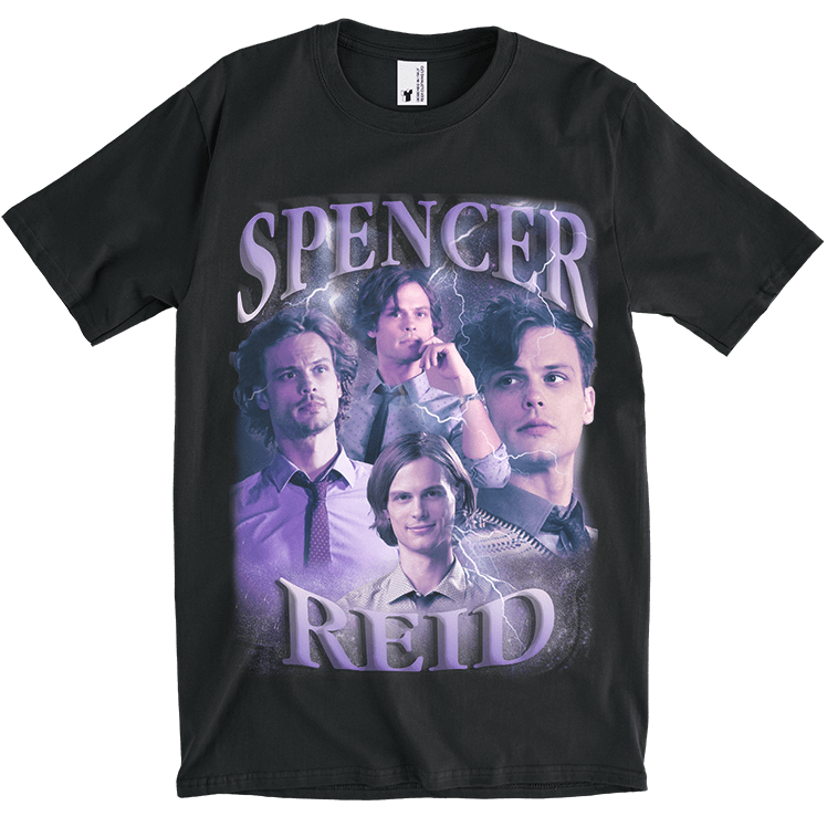 Vintage Spencer Reid Tee - Black