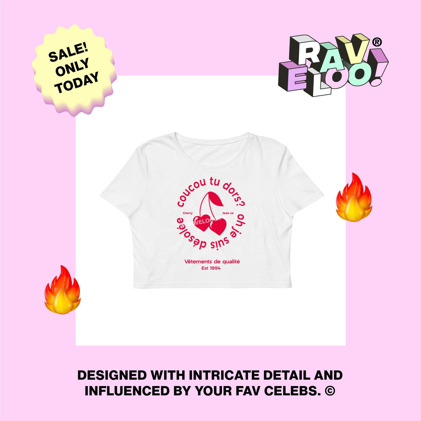 Coucou Cherry Cropped T-Shirt, Retro Cherries Crop Top, crop top, y2k aesthetic, y2k clothes, y2k aesthetic top, collared shirt