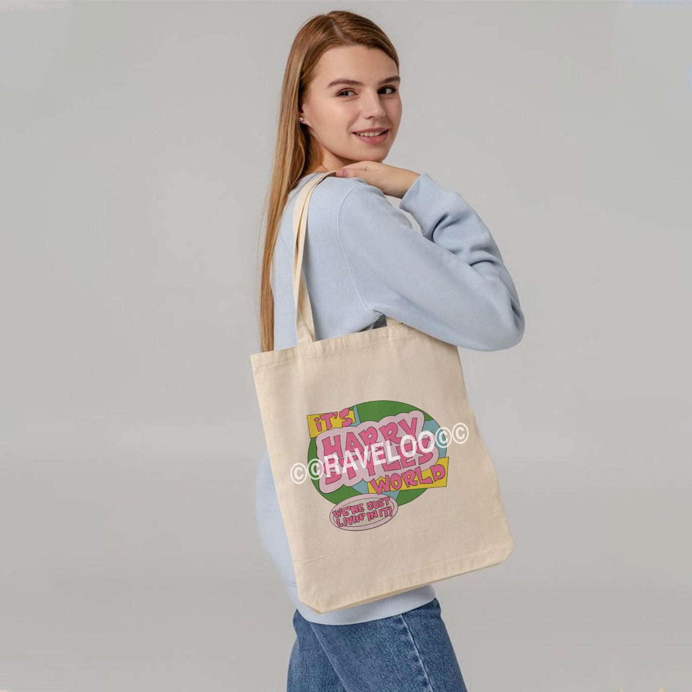 It's Harry Styles world Tote Bag , tote bags aesthetic , cute tote bags